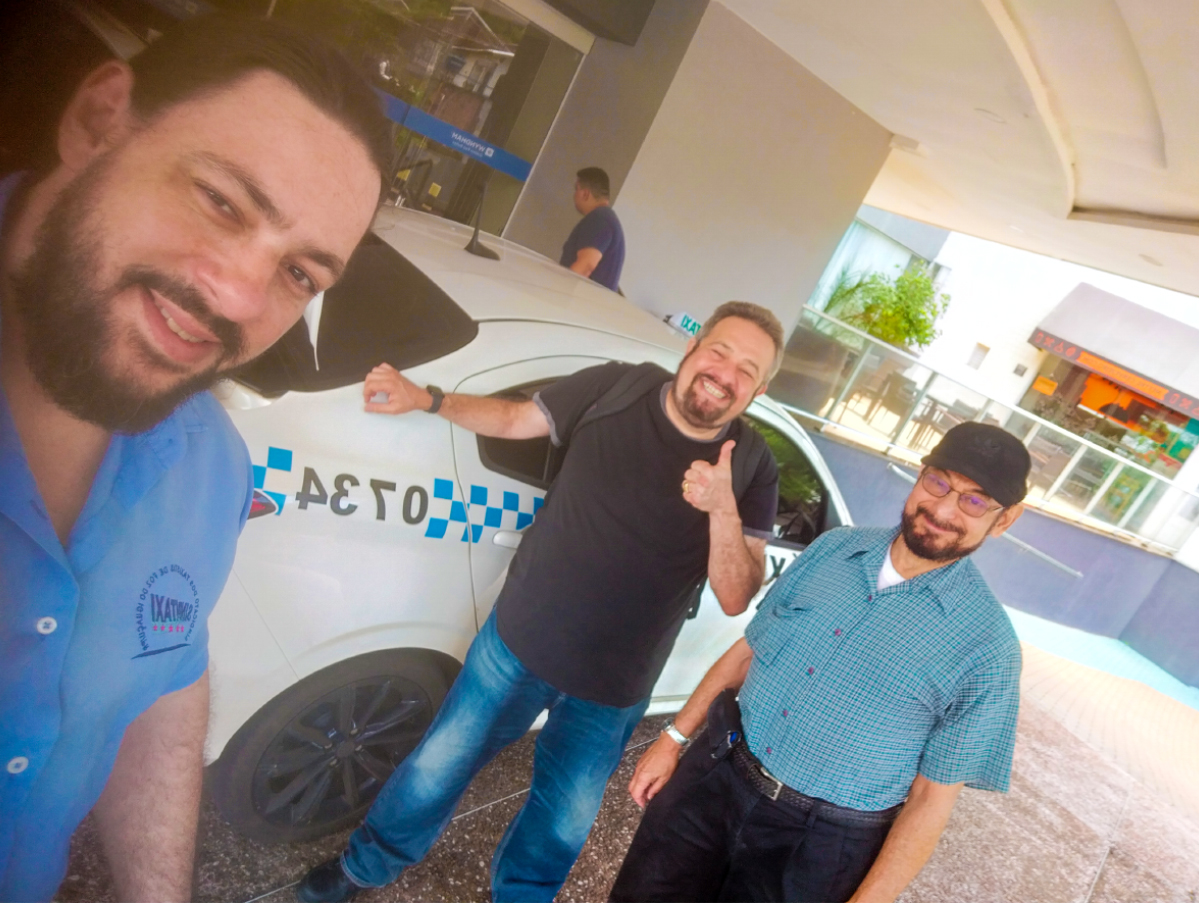 Friends at Itaipu Dam