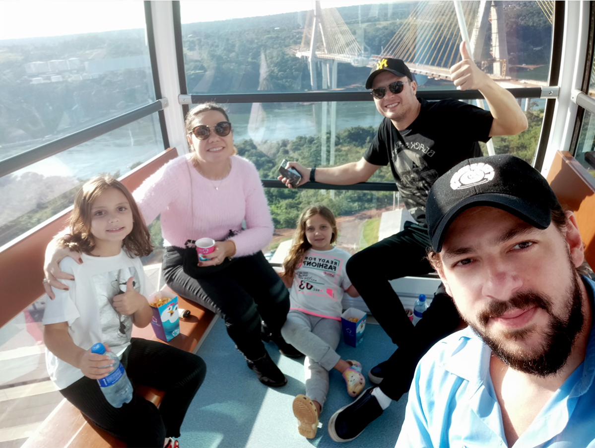 Tourists enjoying the Macuco Safari