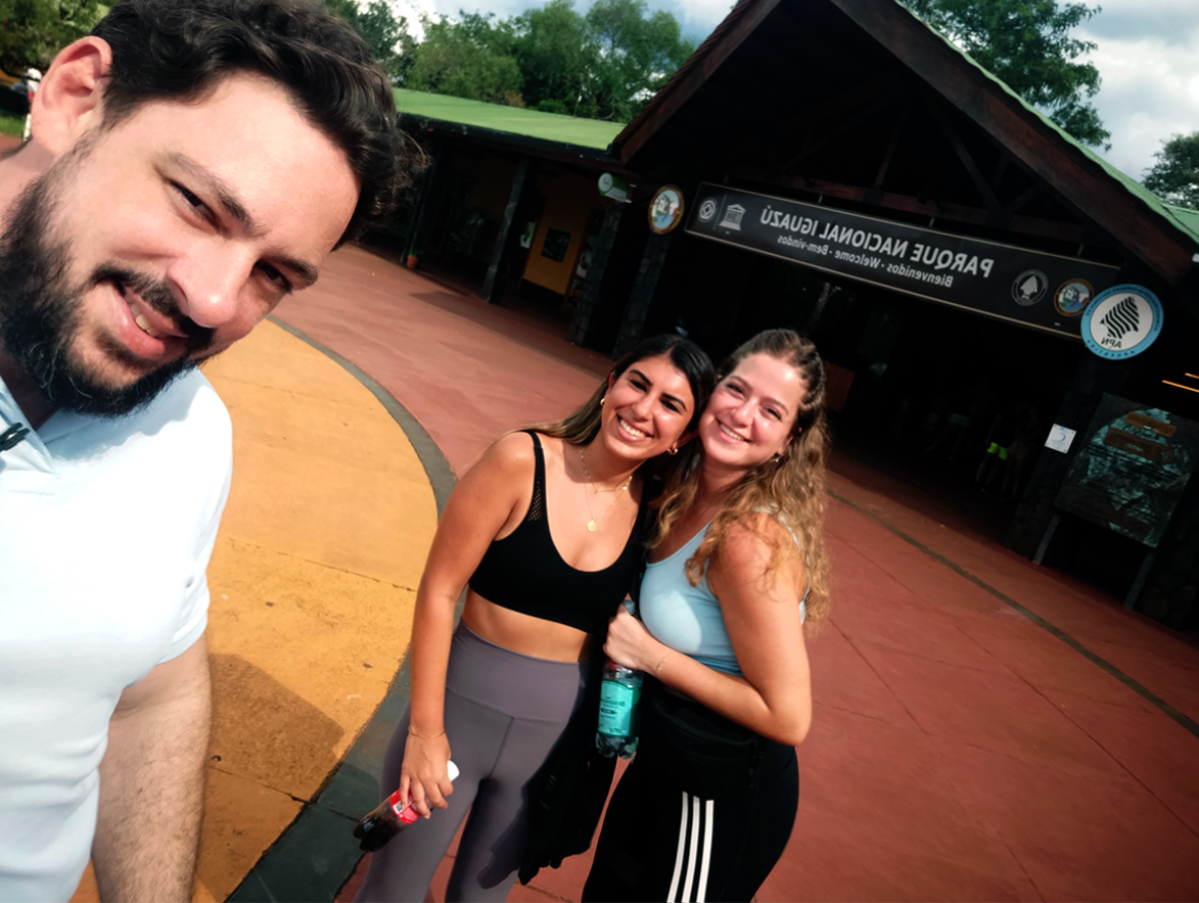 Friends at the Omar Ibn Al-Khattab Mosque